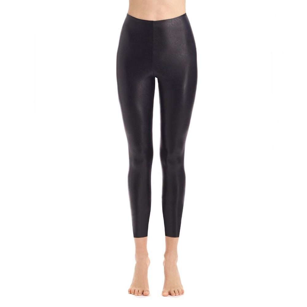 Commando 7/8 Faux Leather Legging Black Size Small NWT